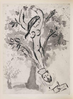 Il profeta - Eliografia di Marc Chagall - 1960