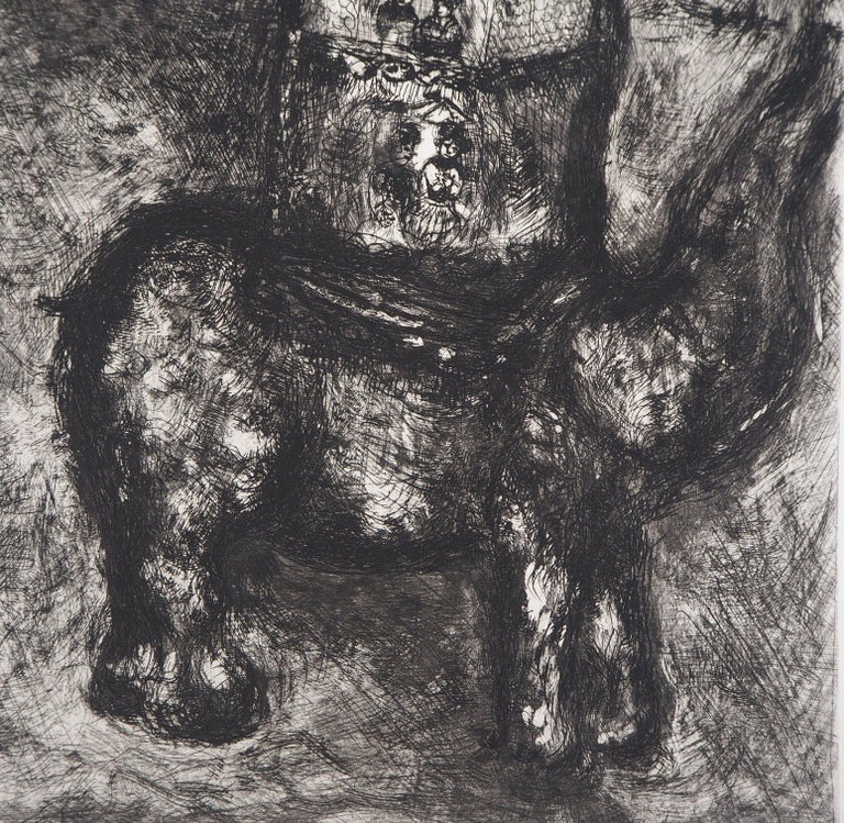 Marc Chagall - The Rat and the Elephant - Original Etching - Ref ...