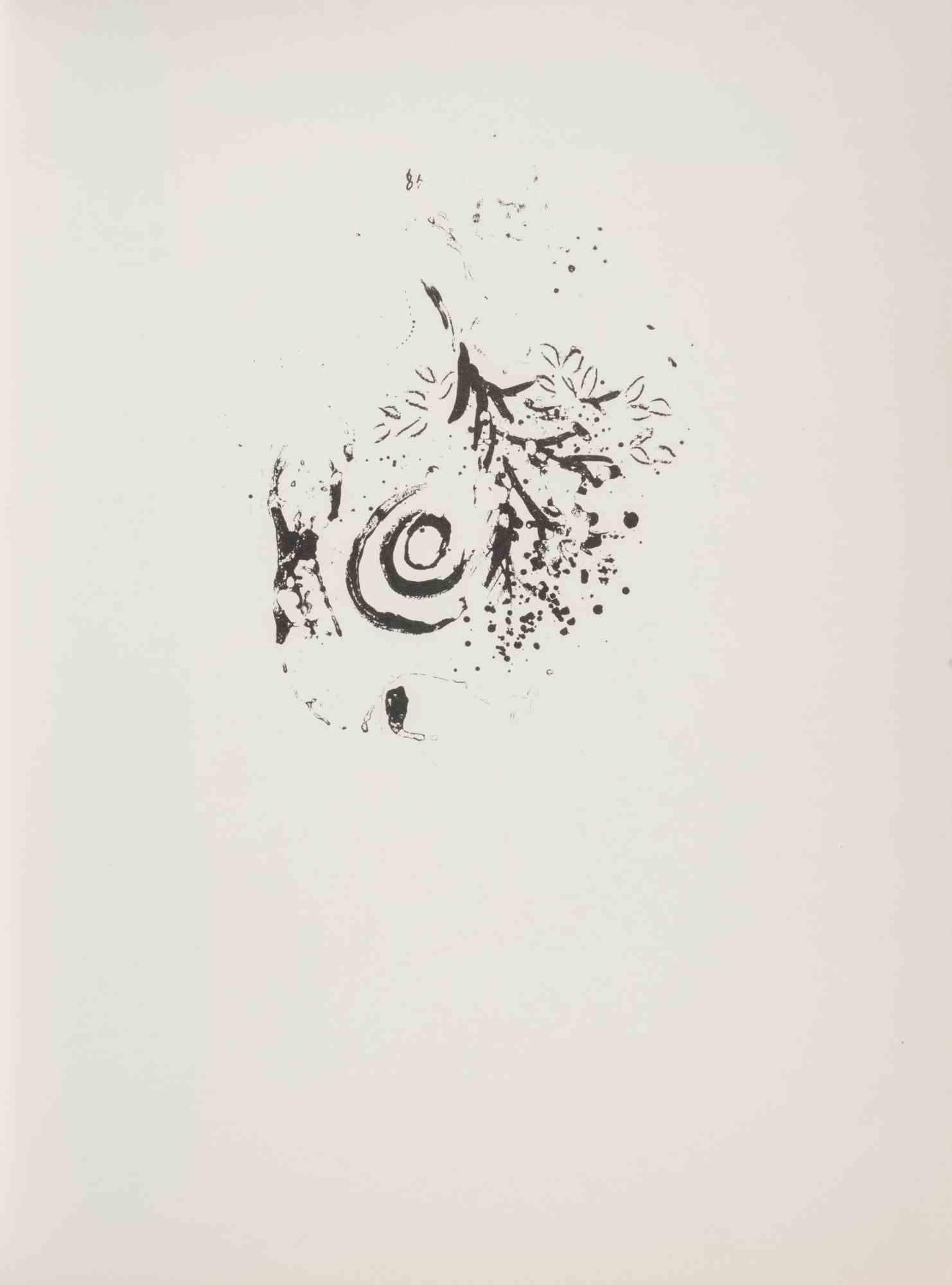 The Tree of Knowledge - Lithograph by Marc Chagall - 1960 For Sale 1