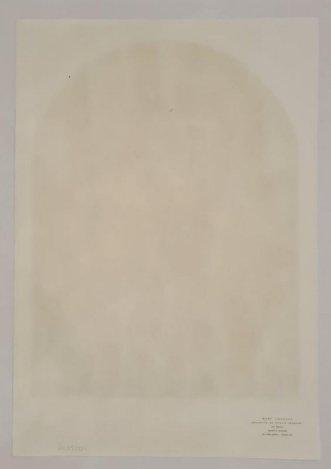 Lithograph, 1964
Handsigned by the artist in pencil and annotated 