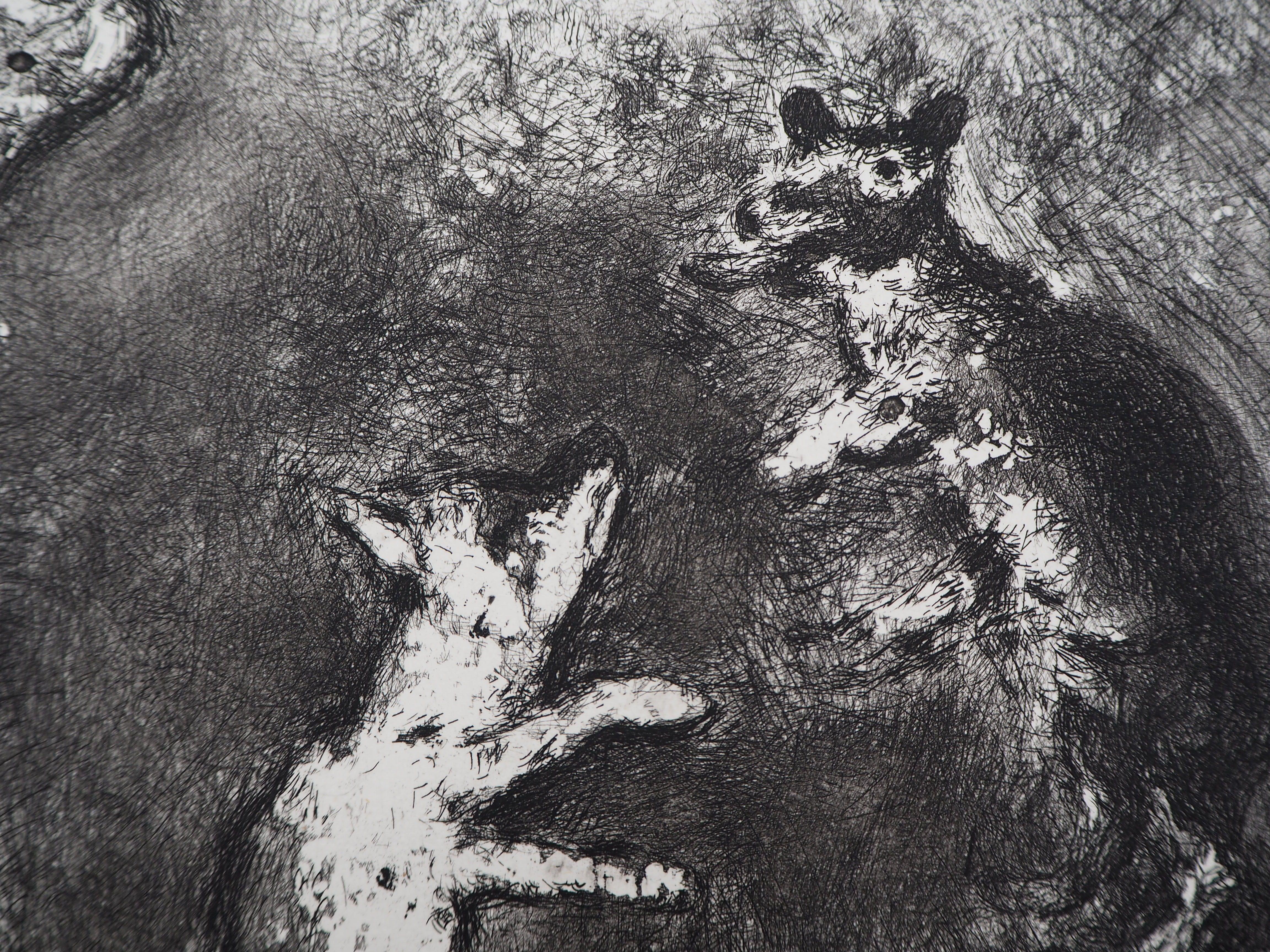 wolf and fox art