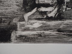 Der Wolf, die Ziege und das Lamm – Original-Radierung – Ref. Sorlier Nr. 140