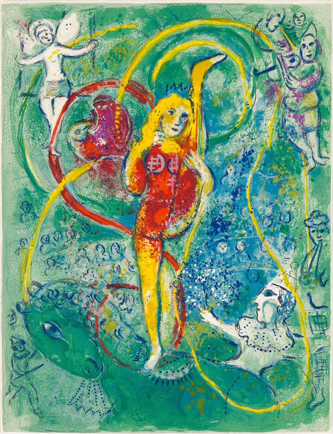 Marc Chagall Figurative Print – Ohne Titel von Cirque