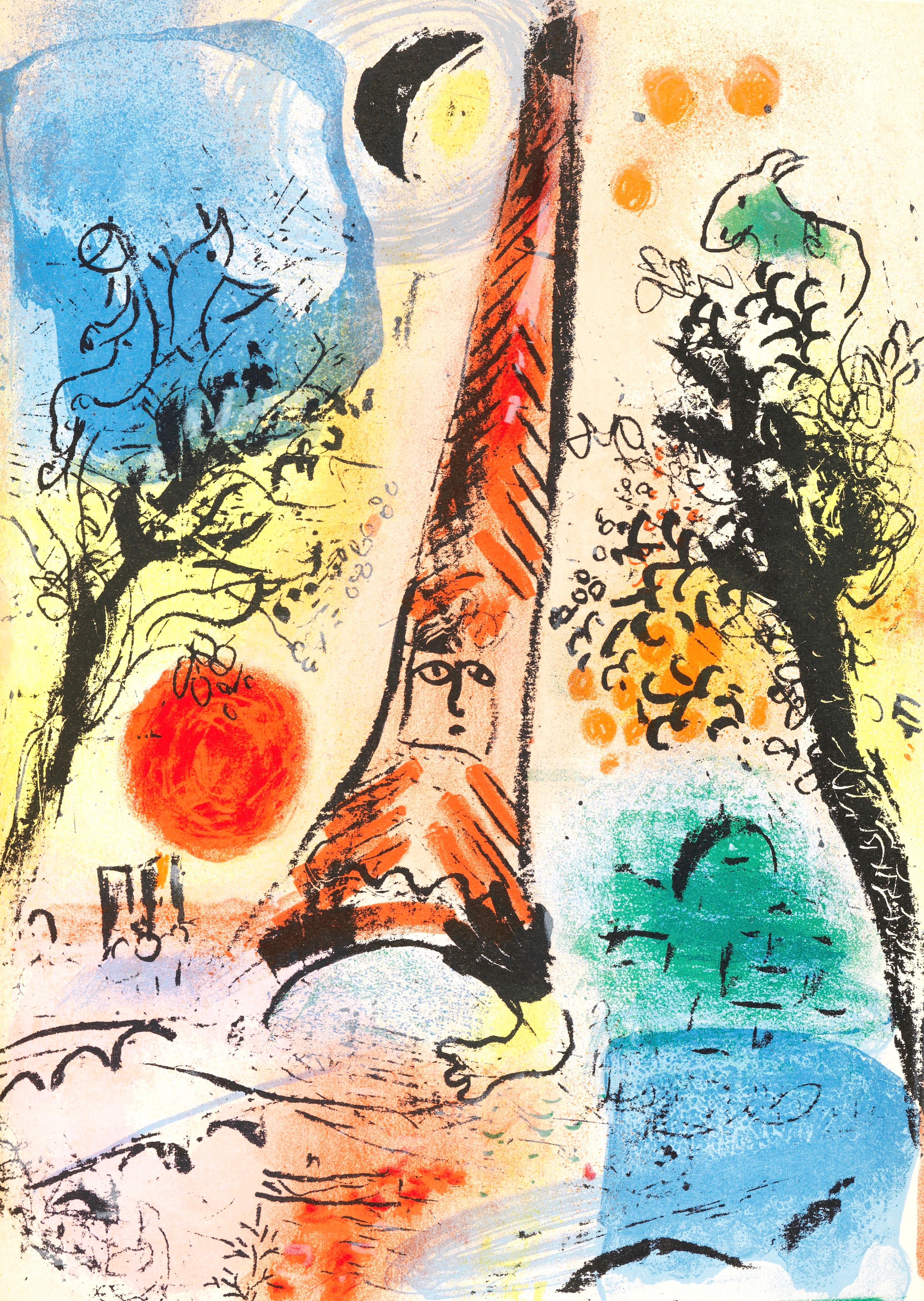 Vision de Paris (Cramer 43; Mourlot 287), Die Lithografien von Chagall