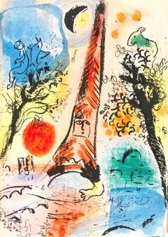 Visión de París (Cramer 43; Mourlot 287), Las litografías de Chagall