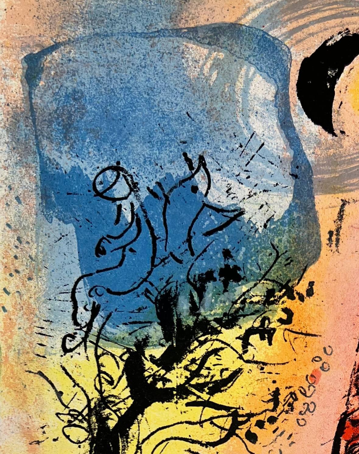 Vision de Paris - Moderne Art par Marc Chagall