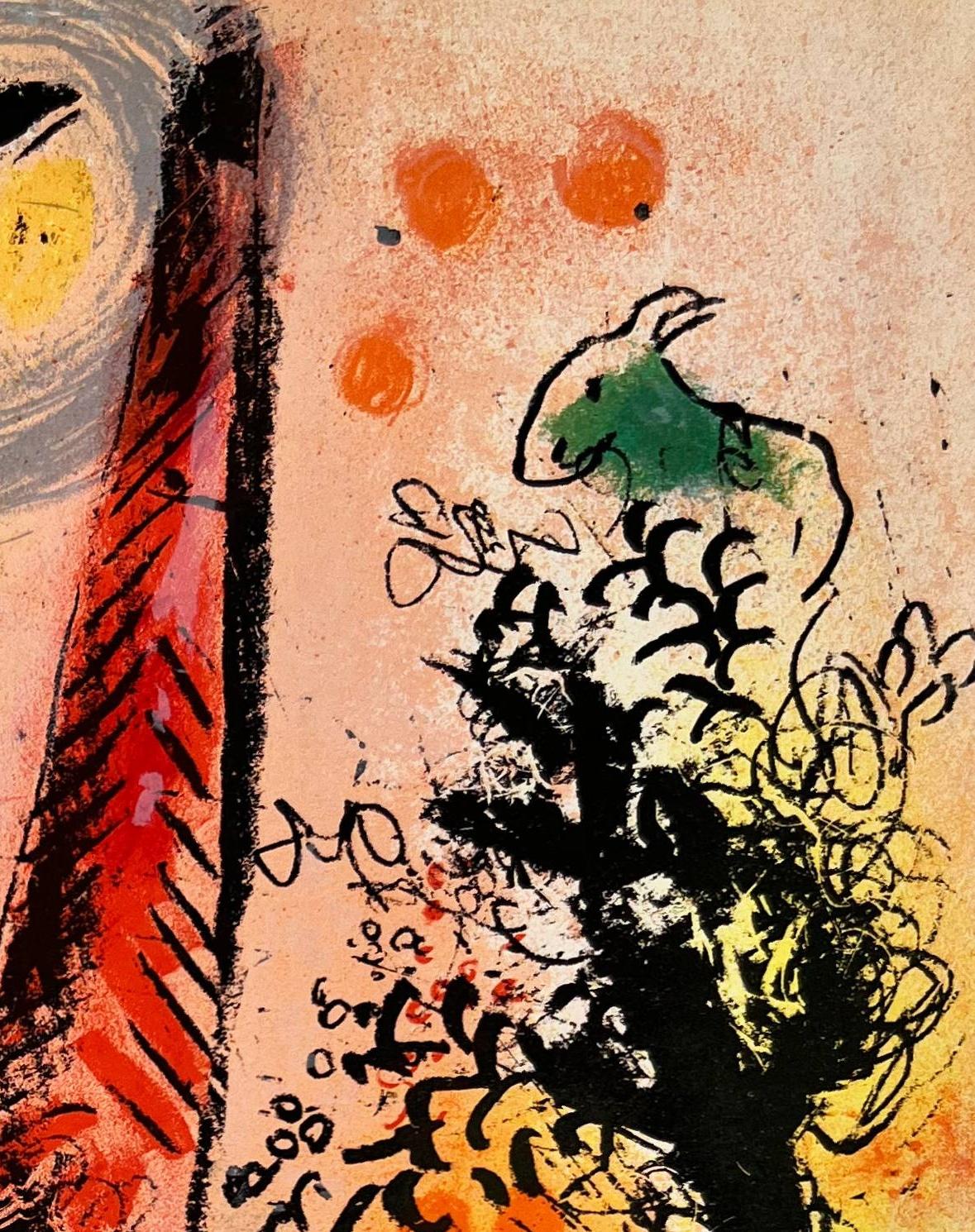 Marc Chagall (1887-1985) - Vision de Paris

Lithographie originale de 1960.

Dimensions de l'œuvre : 32 x 24 cm.

Éditeur : Maeght Éditeur, Paris.

L'œuvre est en excellent état.
