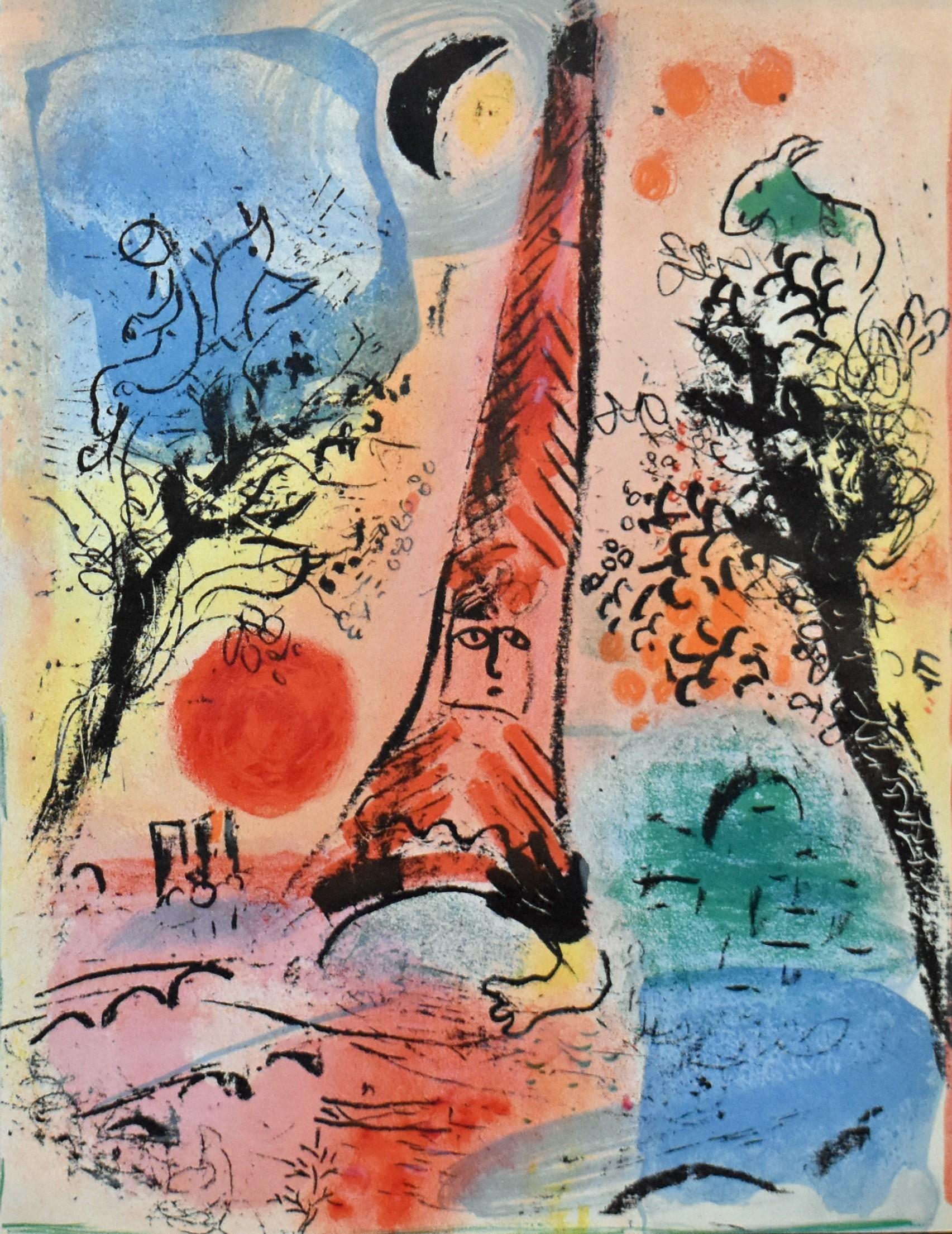 Vision of Paris - Print by Marc Chagall