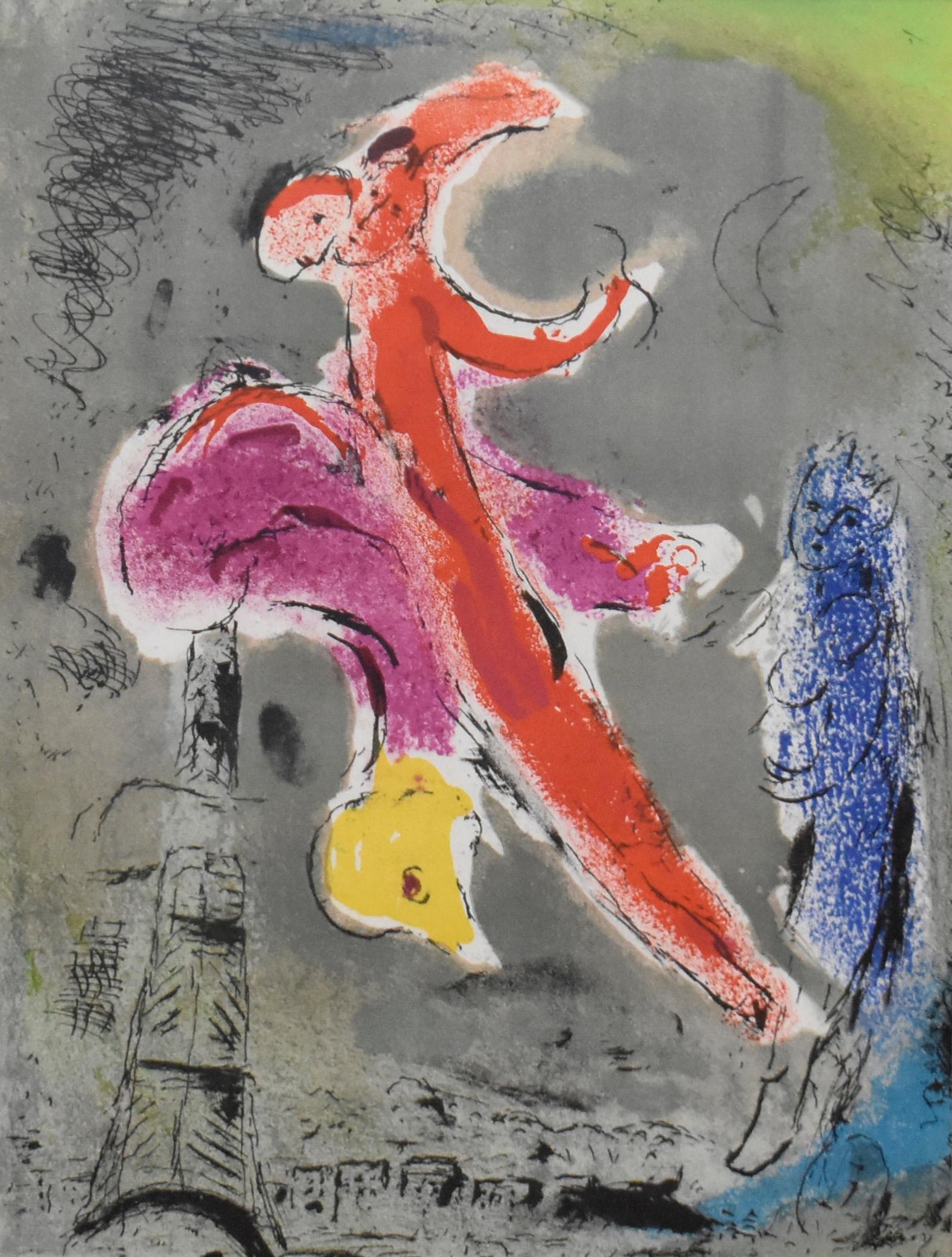 Vision of Paris I - Print by Marc Chagall