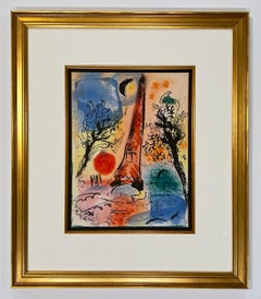 Vision of Paris, Lithograph from Mourlot Lithographe I