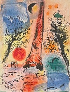 Vision of Paris, lithographie de Mourlot