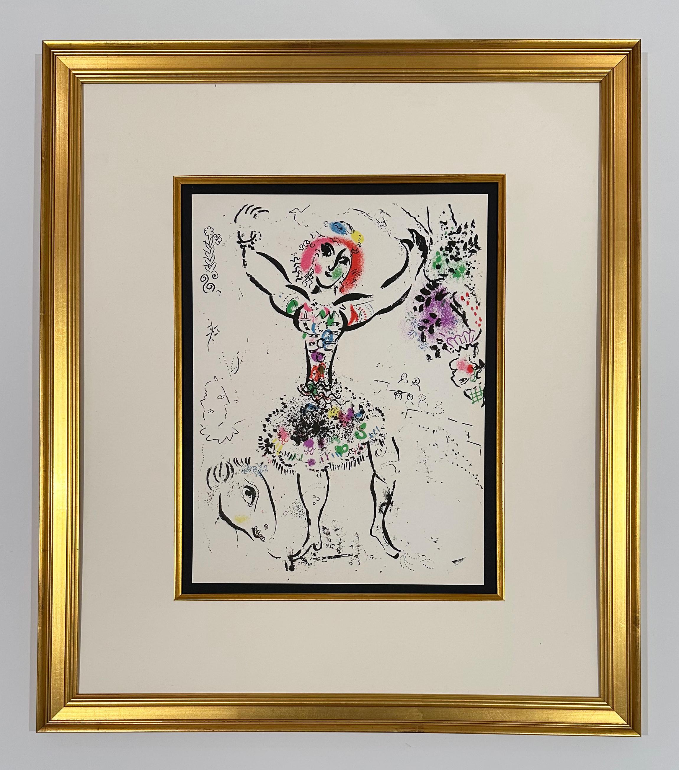 Woman Juggler, from 1960 Mourlot Lithographe I - Print by Marc Chagall