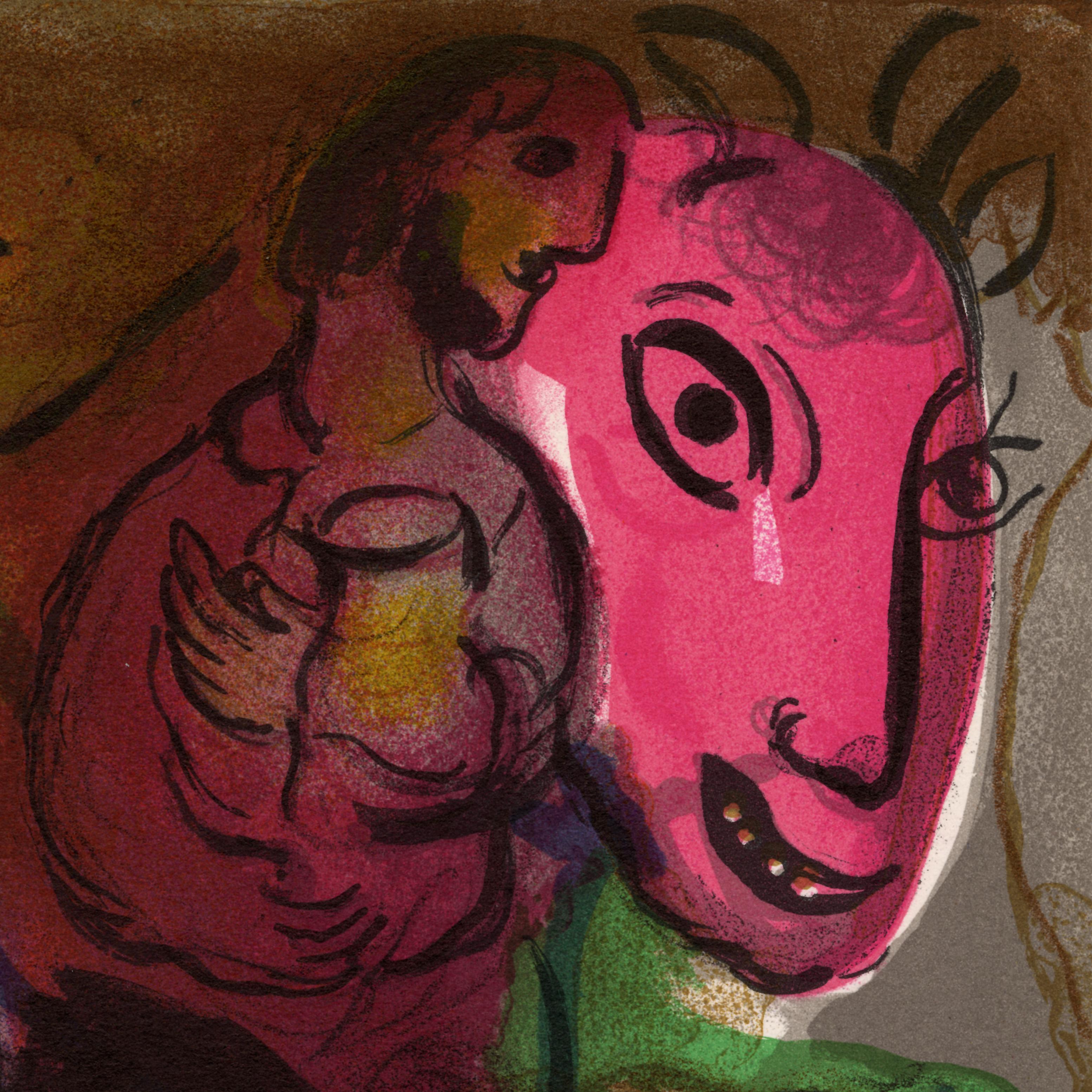 XXᵉ Siècle - Hommage à Marc Chagall (20th Century - Homage to Marc Chagall) For Sale 2