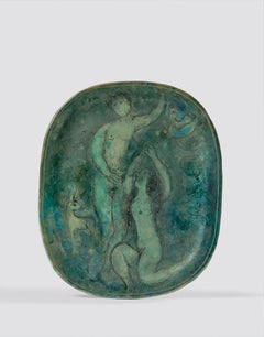 Marc CHAGALL 1887 - 1985   "Adam et Eve"