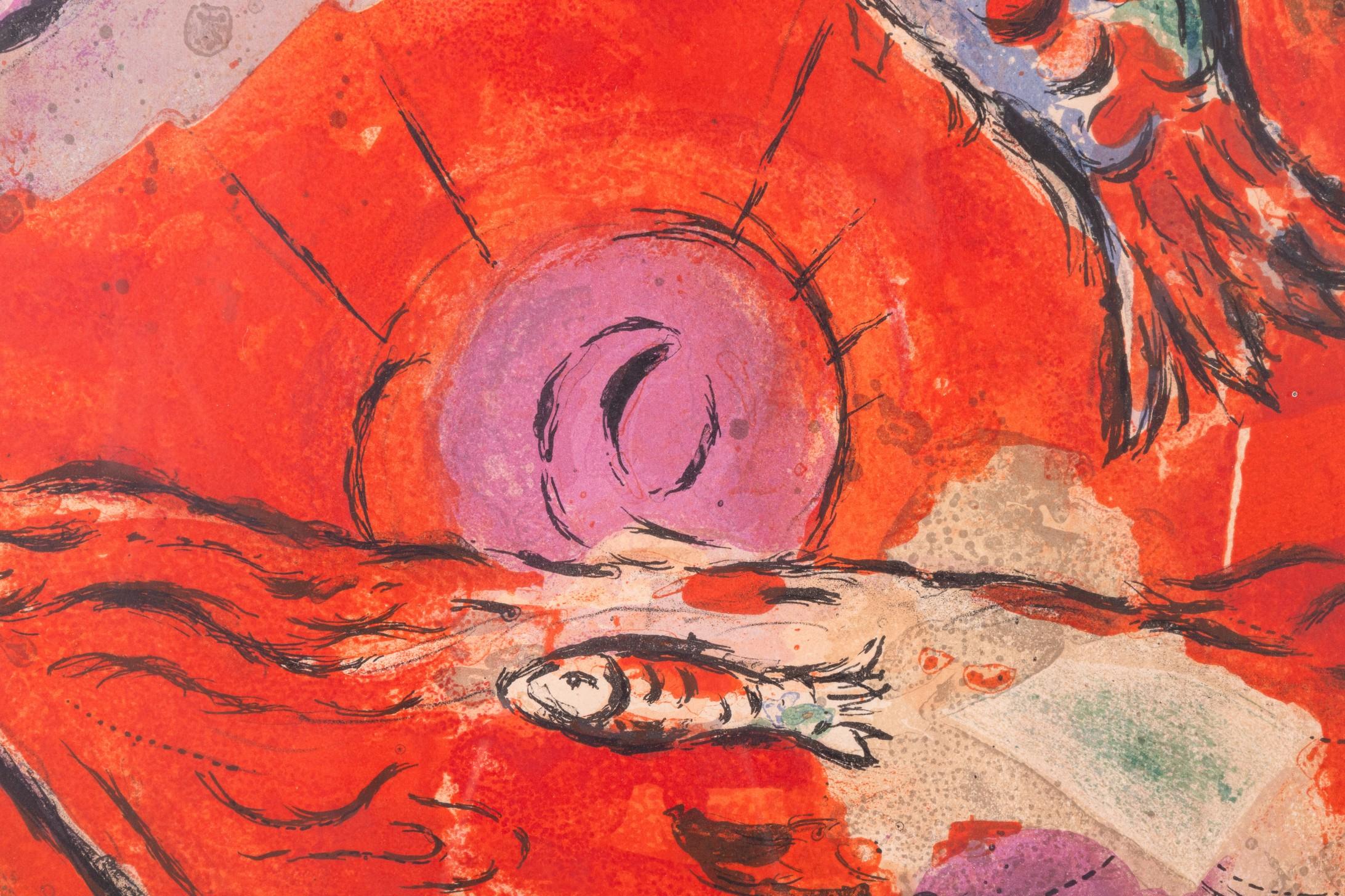Marc Chagall The Tribe of Zebulon (Mourlot CS 16) Lithographie sur papier signée en vente 1