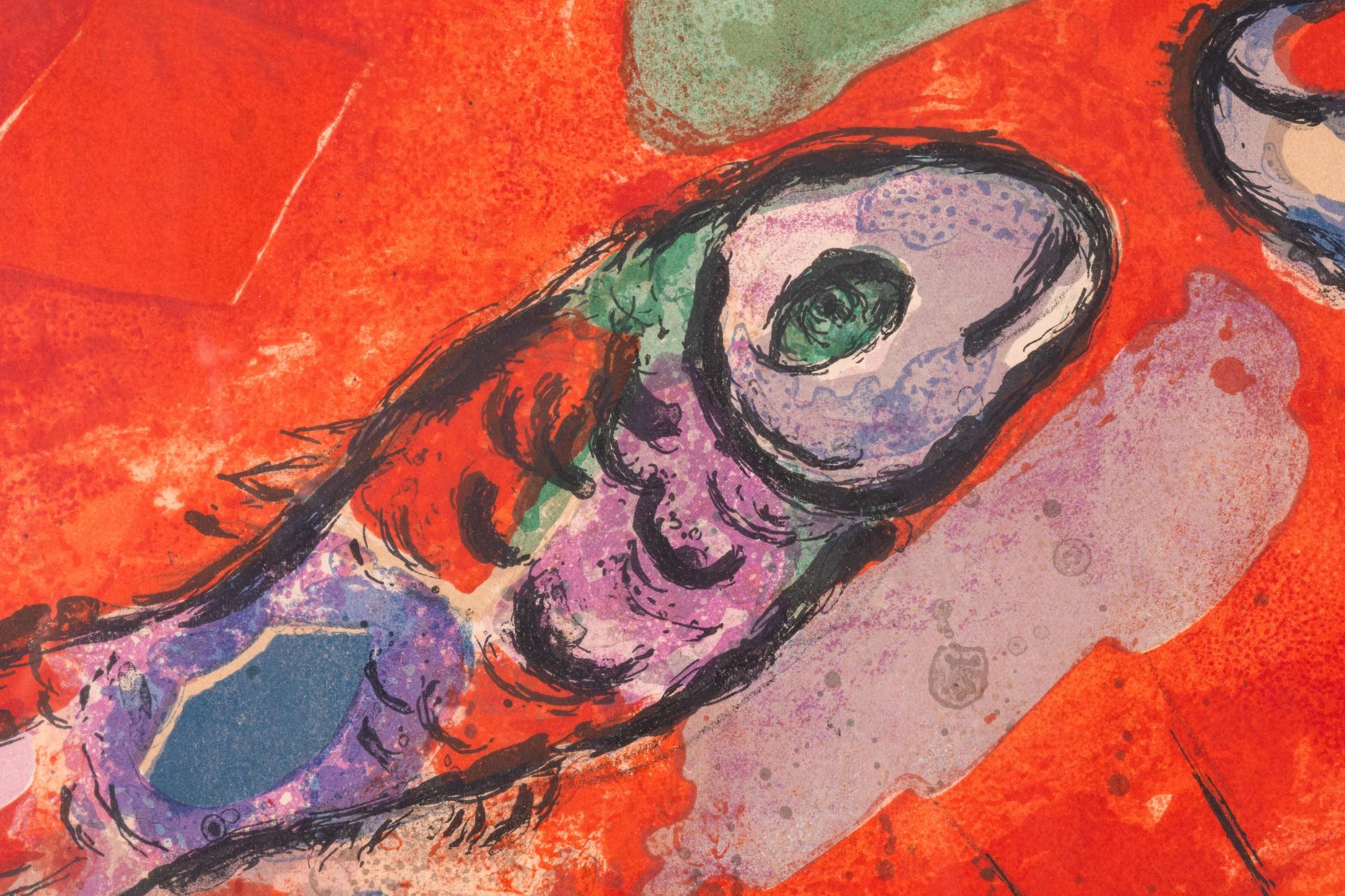 Marc Chagall The Tribe of Zebulon (Mourlot CS 16) Lithographie sur papier signée en vente 2