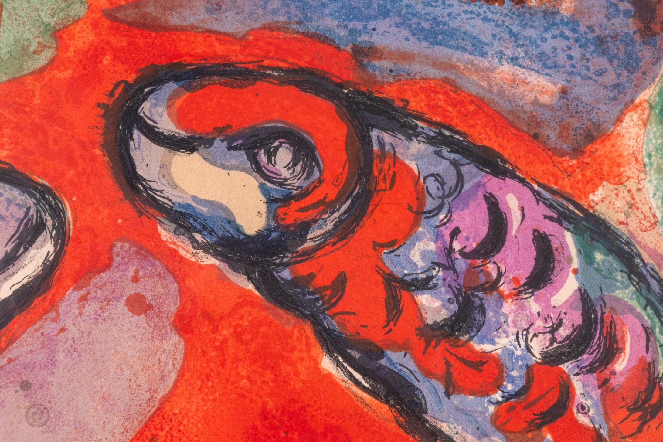 Marc Chagall The Tribe of Zebulon (Mourlot CS 16) Lithographie sur papier signée en vente 3