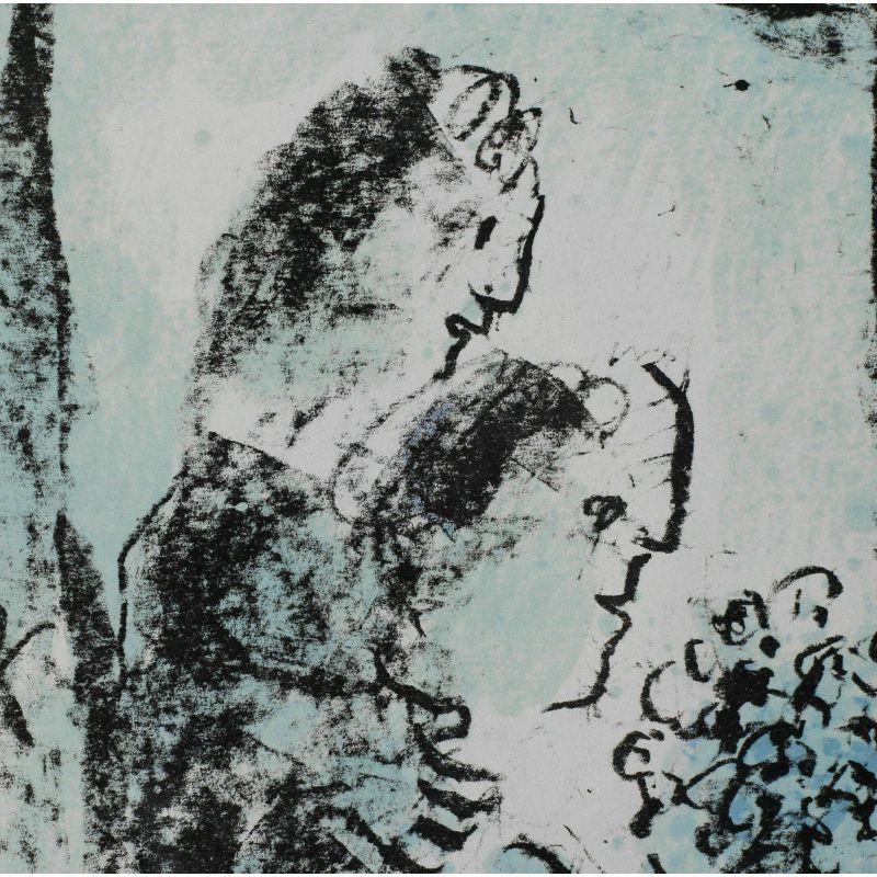 Marc Chagall Vers La Autre Clarte towards Another Light Lithograph Ltd Ed W / COA (Papier) im Angebot