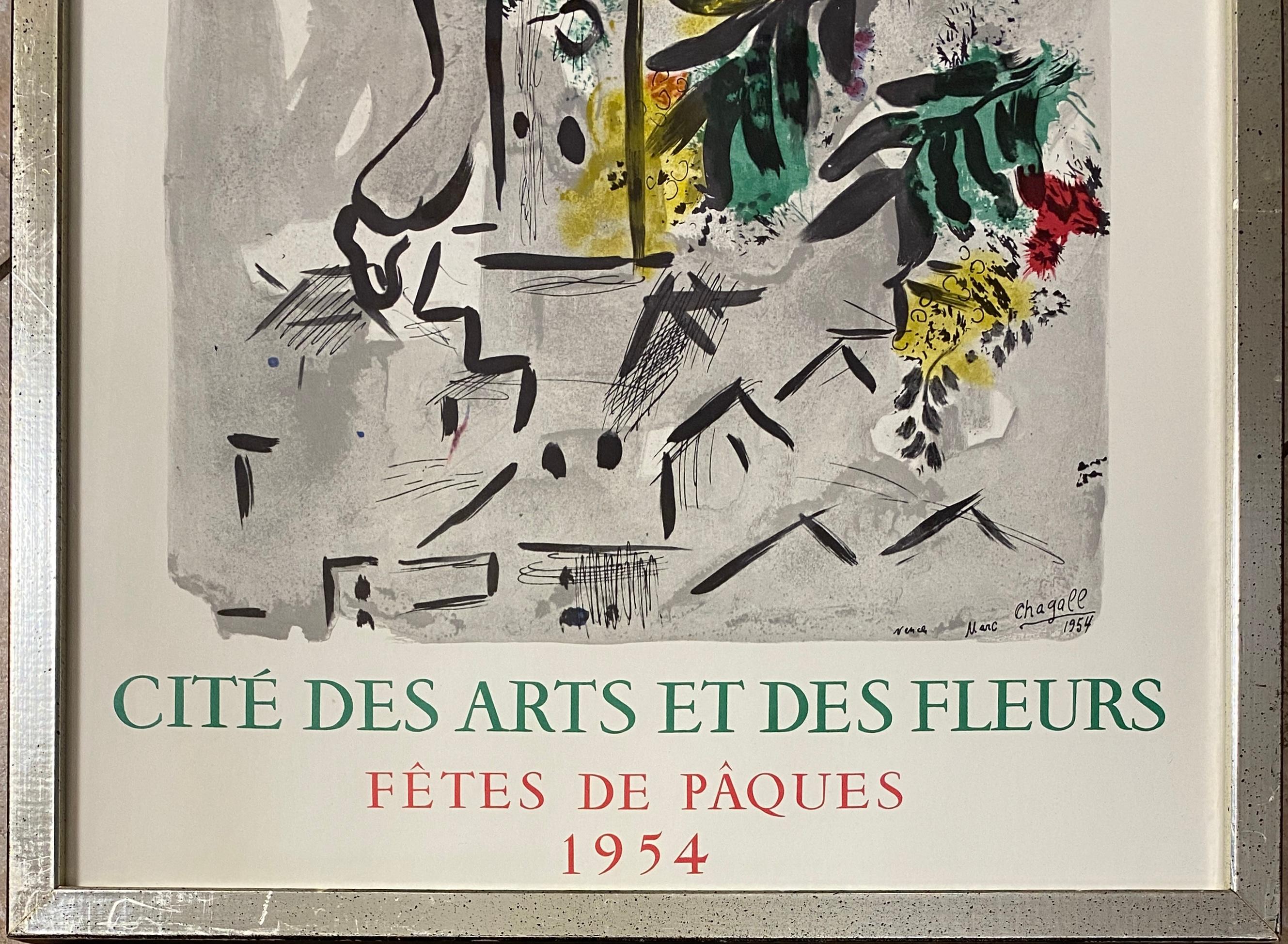 Mid-Century Modern Marc Chagall imprimé vintage  en vente