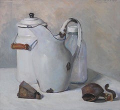 ""Clés de chèvre"" - Réalisme contemporain - Nature morte - Manet