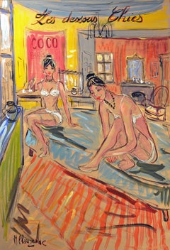 Coco Chics Paris - Peinture figurative de Marc Clauzade