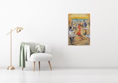 La Grand Brasserie - Figurative Painting by Marc Clauzade