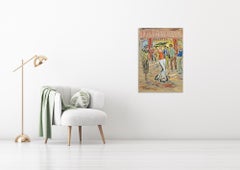 Theatre - Figurative Painting by Marc Clauzade