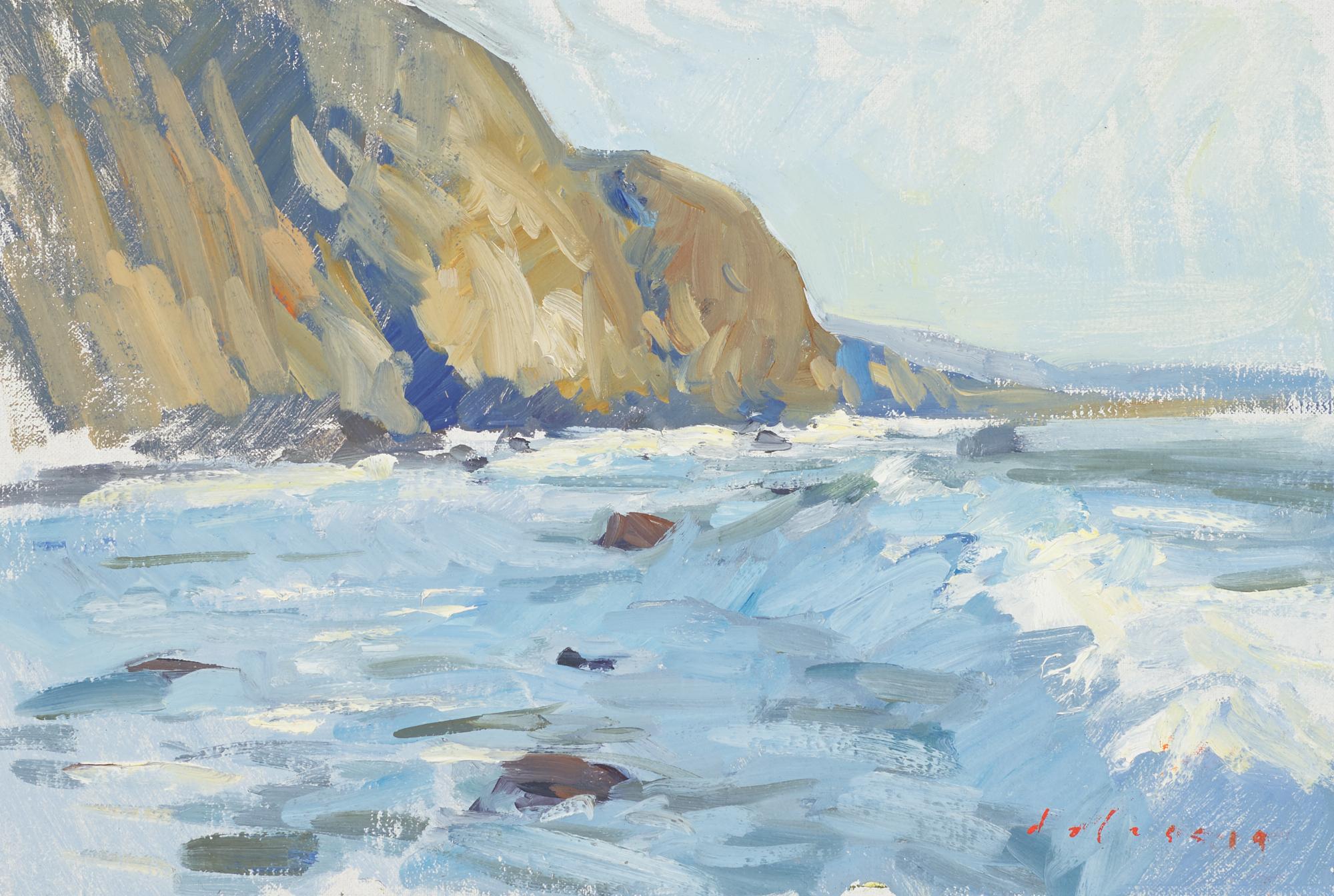 Big Sur - Painting by Marc Dalessio