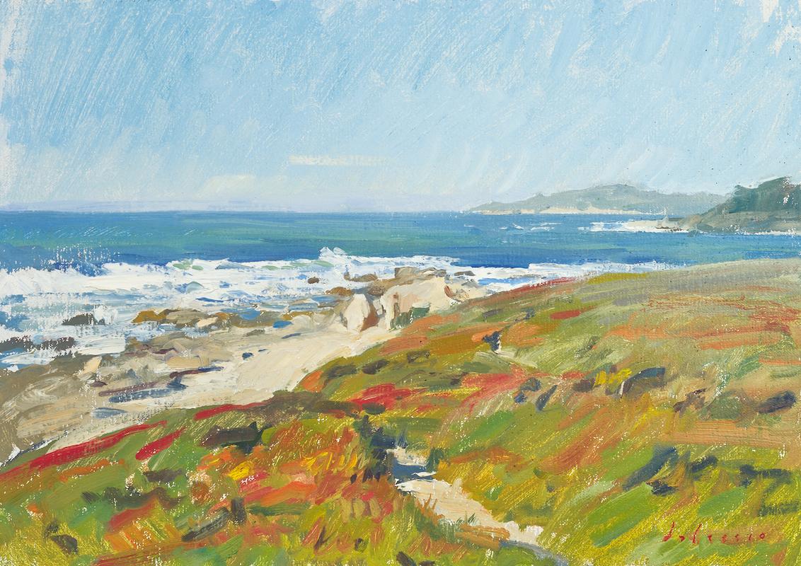 Eispflanze, Carmel-by-the-Sea – Art von Marc Dalessio