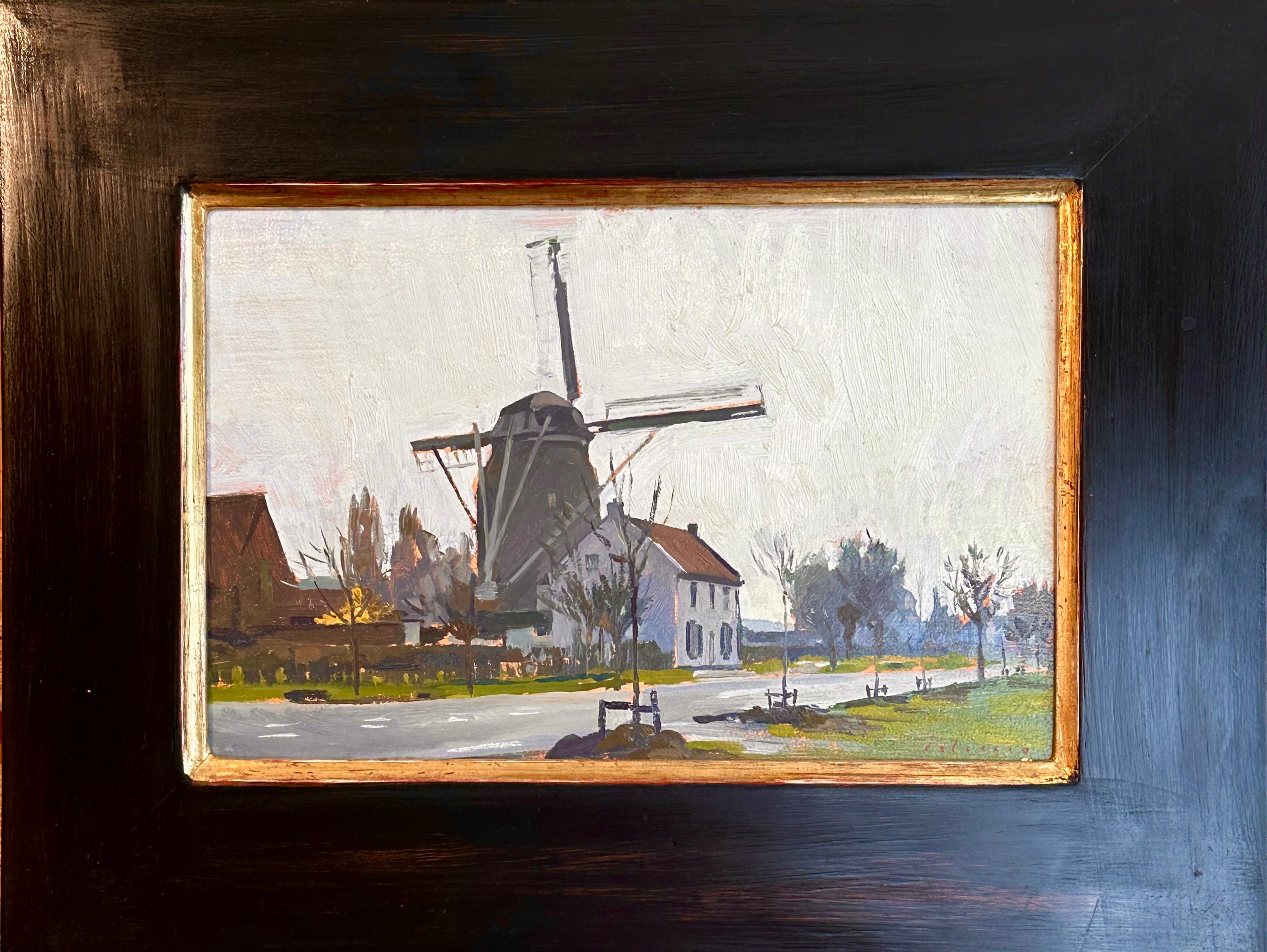 L'artista Plein Air Marc Dalessio dipinge il paesaggio 