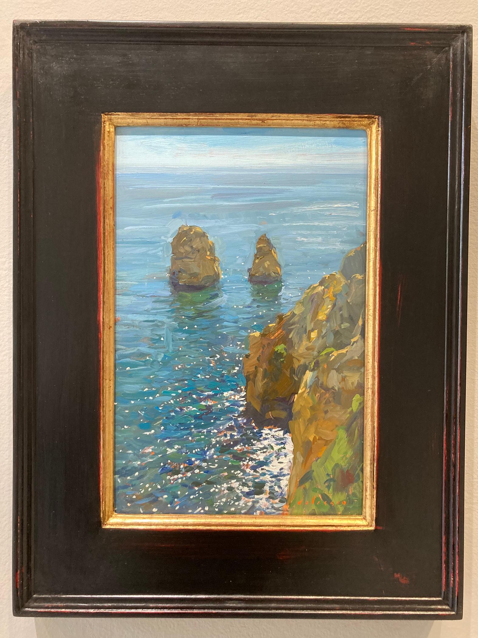 Ponta da Piedade Cliffs - Painting by Marc Dalessio