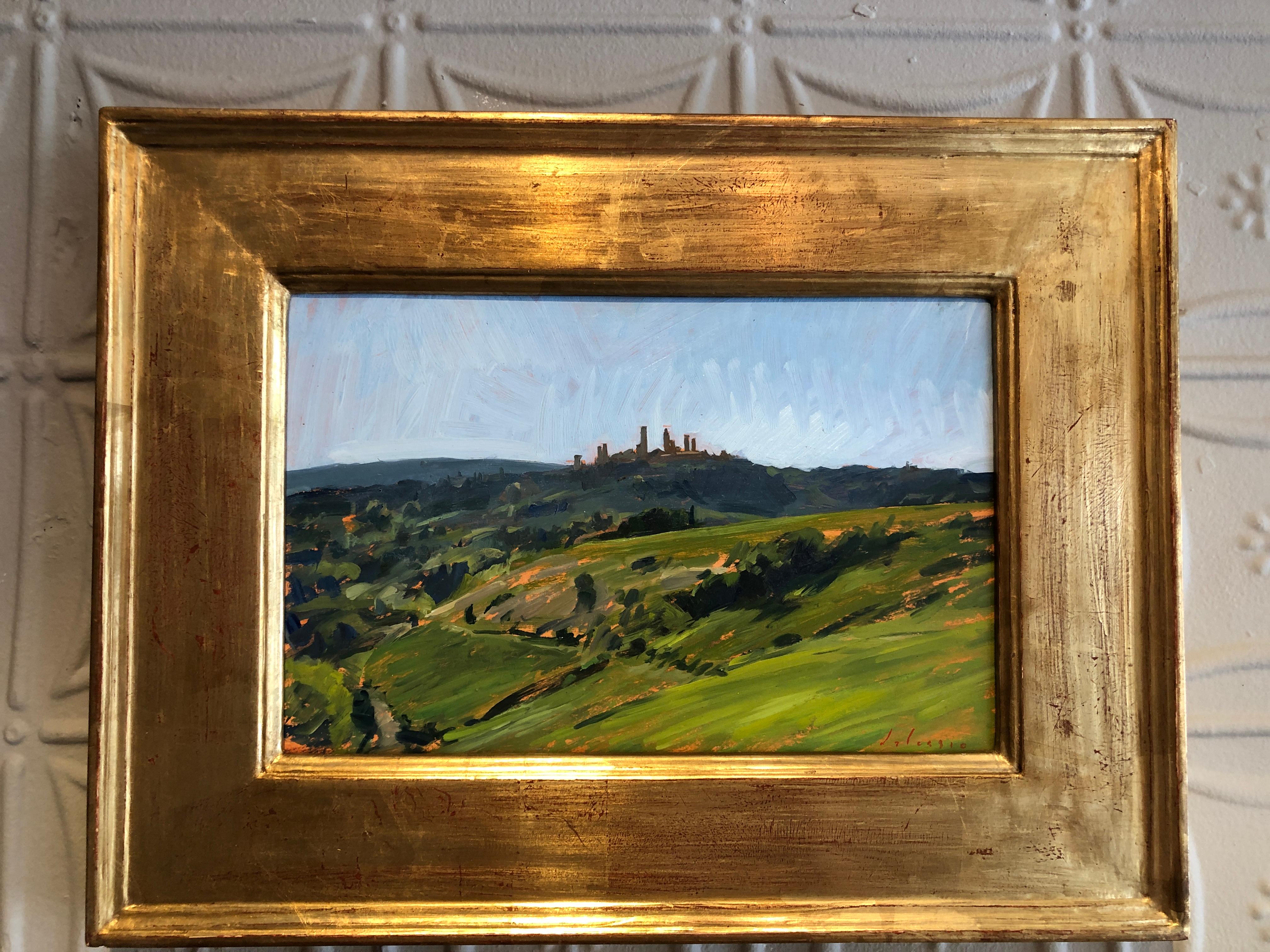 San Gimignano – Painting von Marc Dalessio