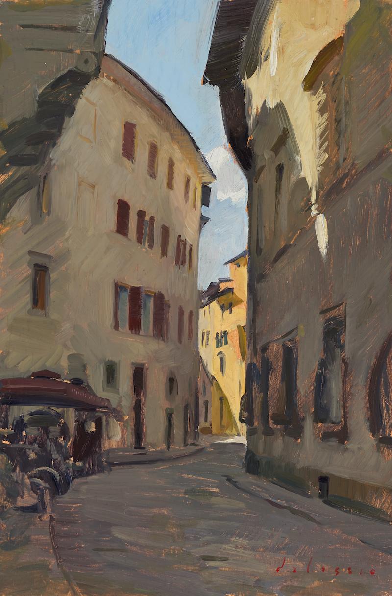 Marc Dalessio Landscape Painting – Santa Croce