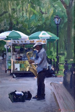 Saxophonist, Central Park