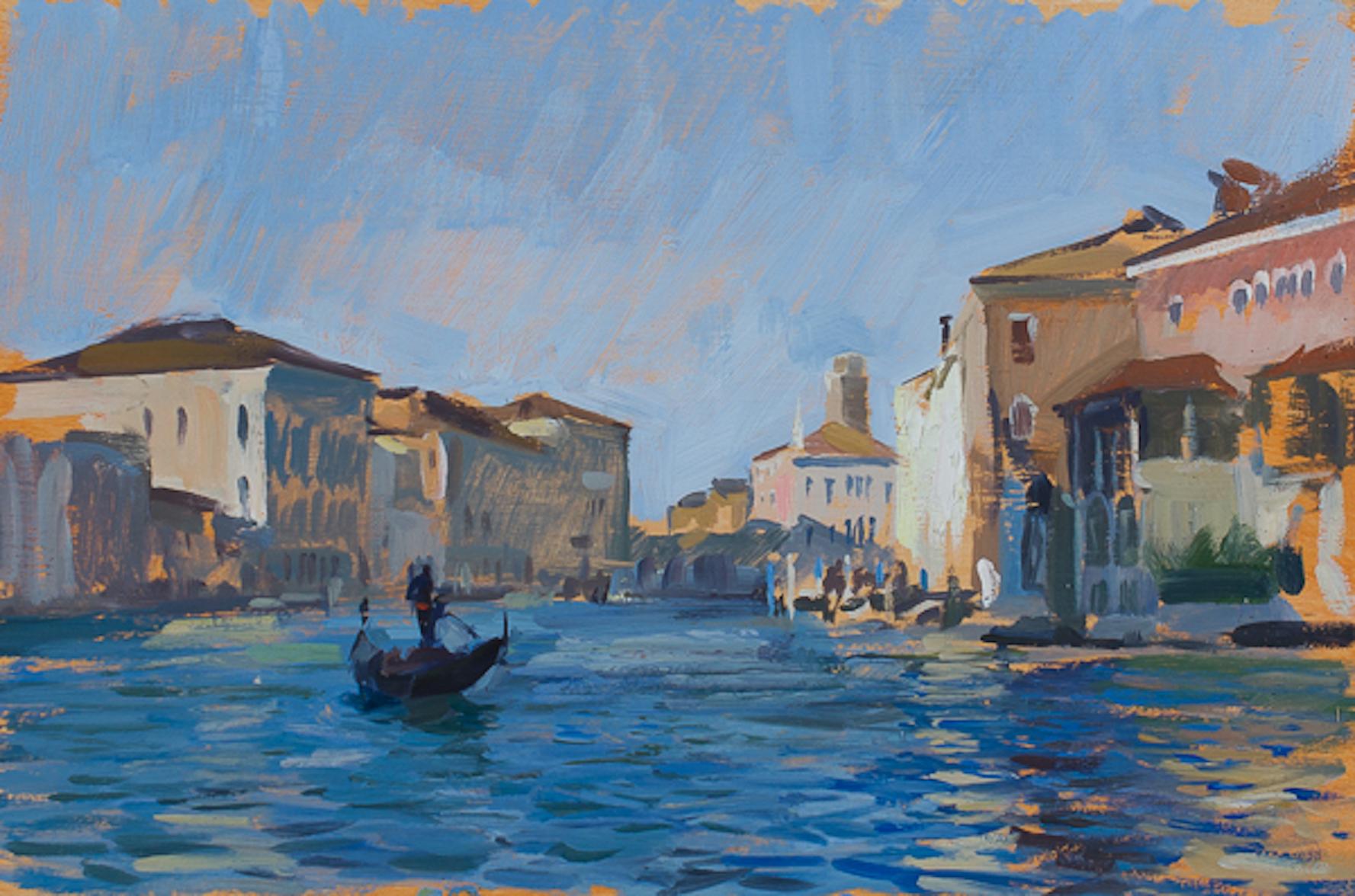 Marc Dalessio Landscape Painting – Der Große Kanal
