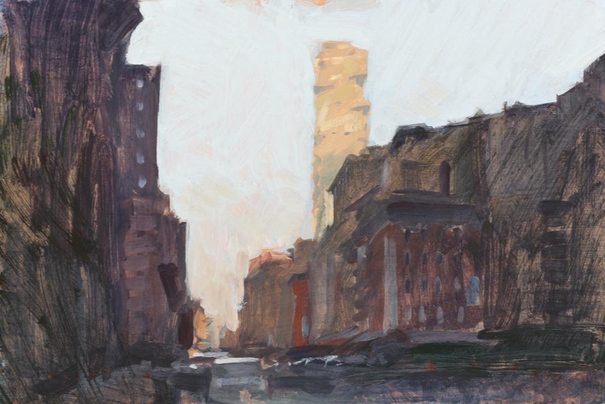 Tribeca Sunset - Art by Marc Dalessio