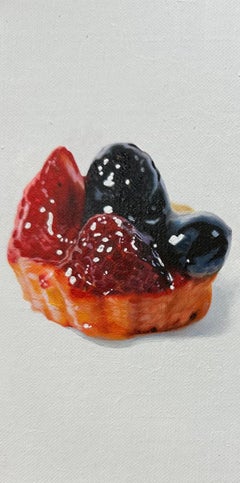 Two Fruit Tarts with a Single Hair