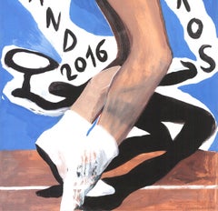 Desgrandchamps-Roland Garros Open di Francia 2016 Vintage