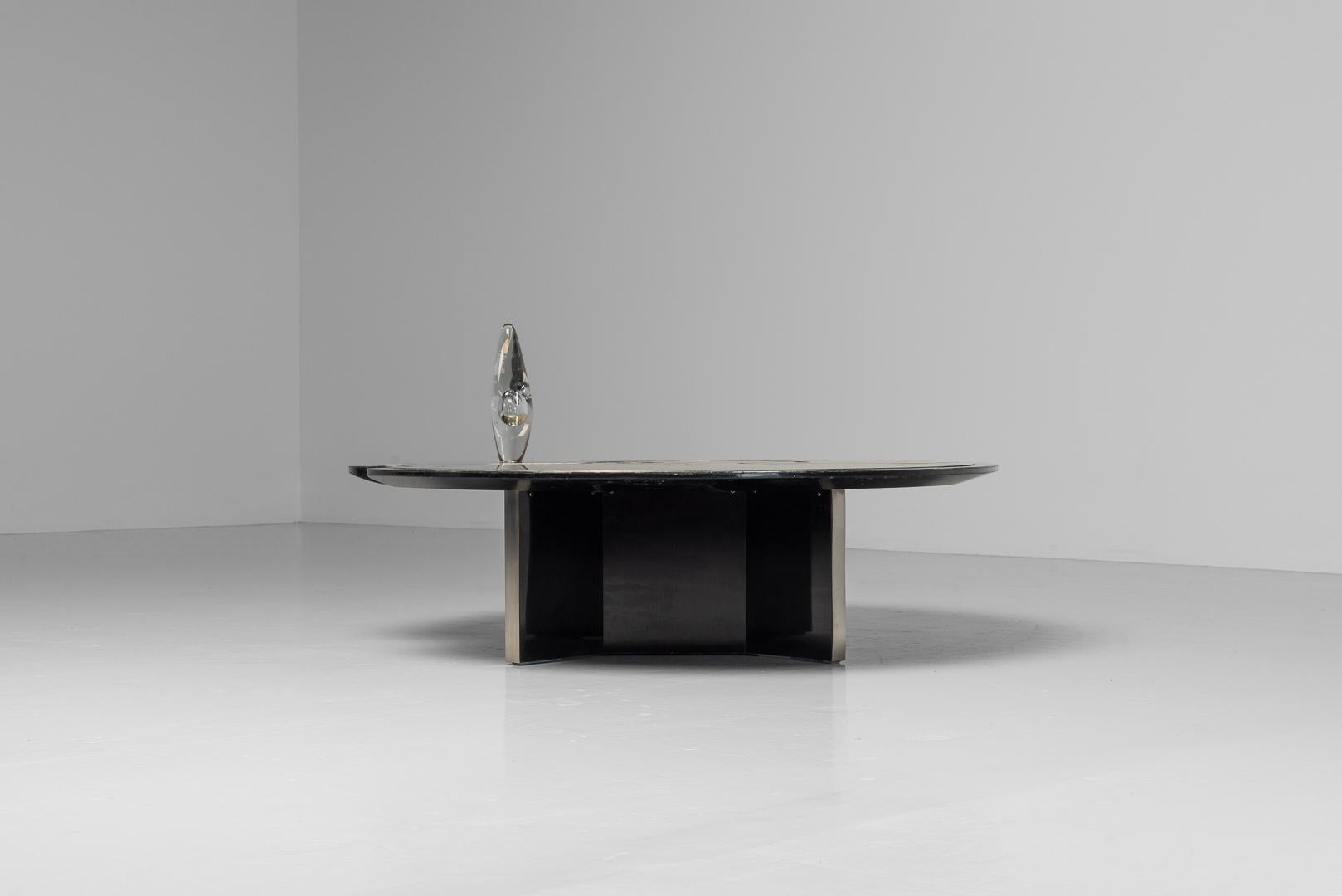Marc D'haenens sculptural coffee table Belgium 1970 For Sale 5