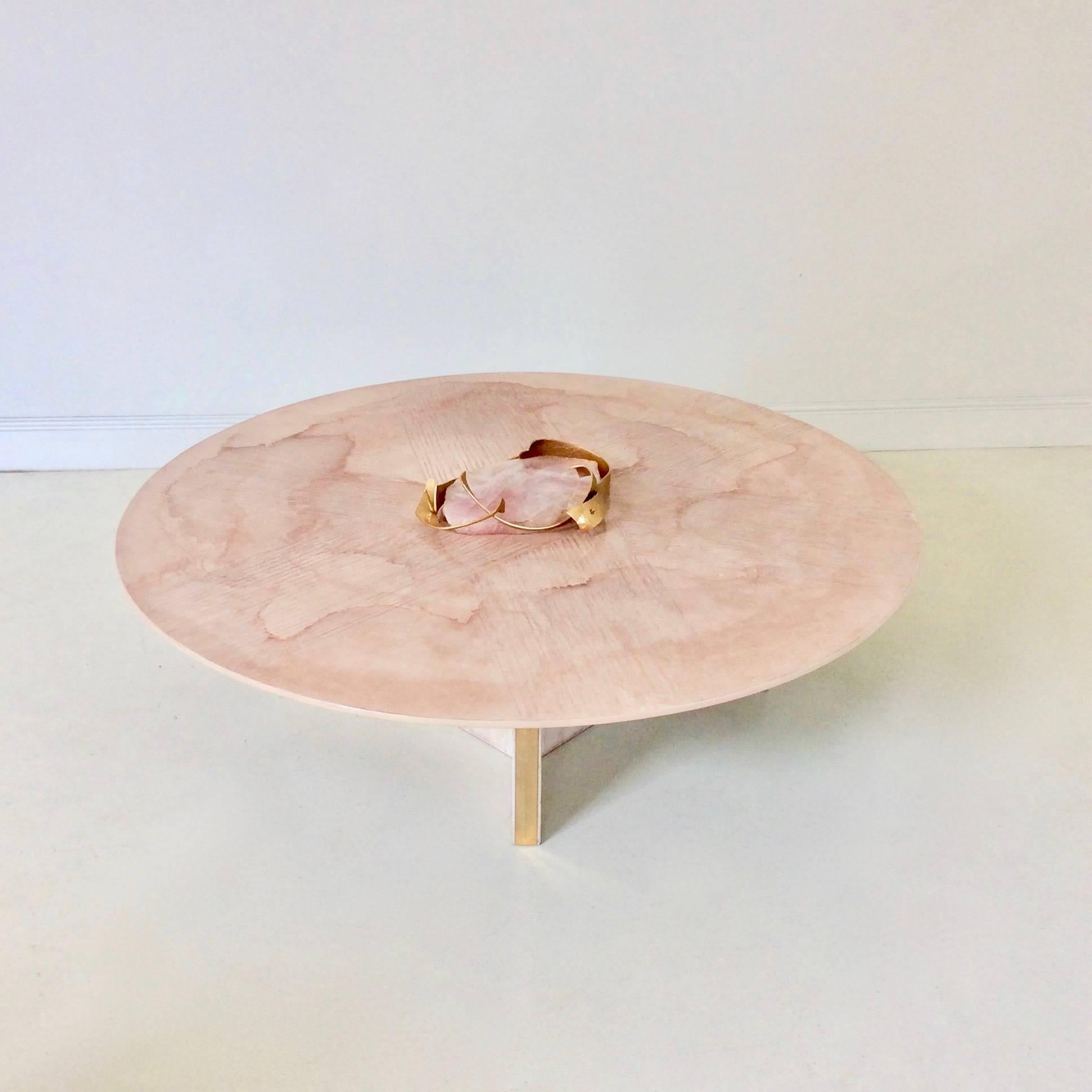 rose quartz coffee table