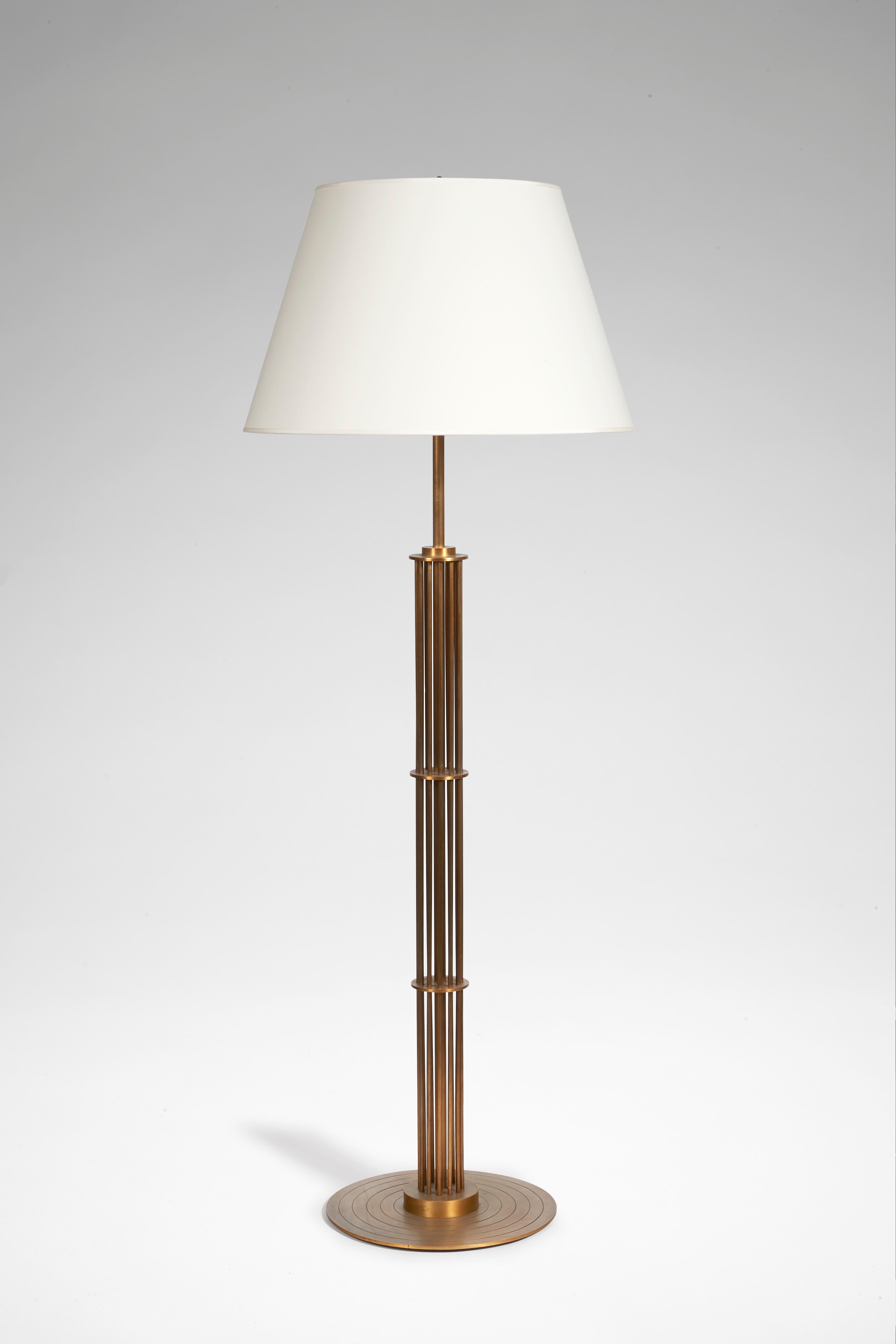 Marc du Plantier:: Stehlampe:: um 1940 (Art déco) im Angebot