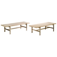 Marc du Plantier, Low Tables, Pair, 1973