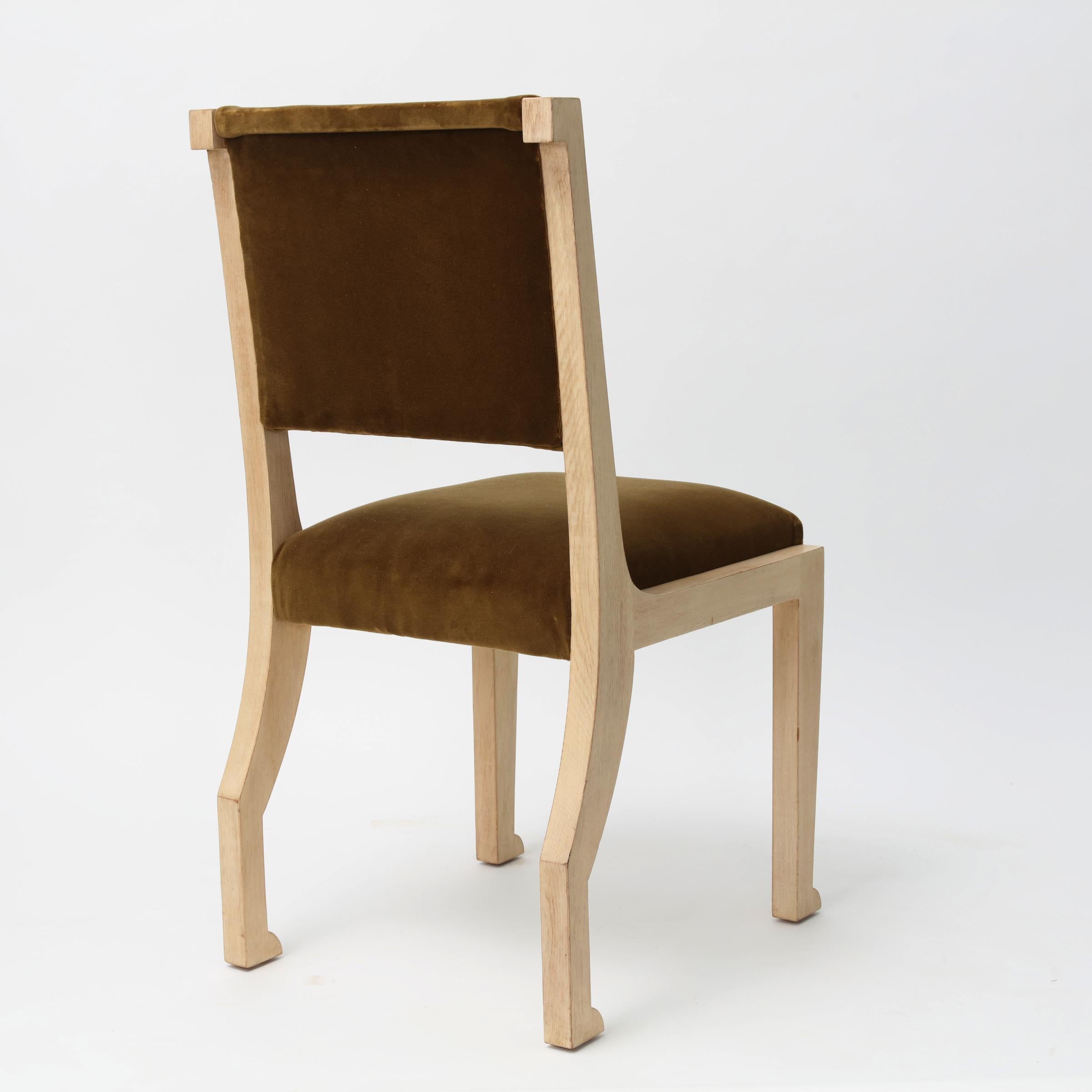 Mid-20th Century Marc Du Plantier Style Chair, France 1940s For Sale
