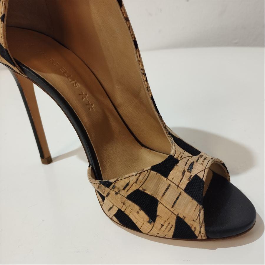Marc Ellis Leather sandal size 40 In Excellent Condition For Sale In Gazzaniga (BG), IT