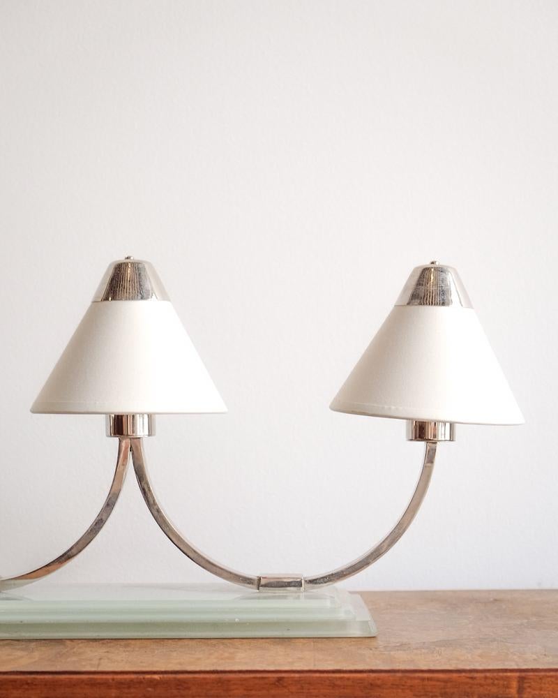 French Marc Erol Lamps For Sale