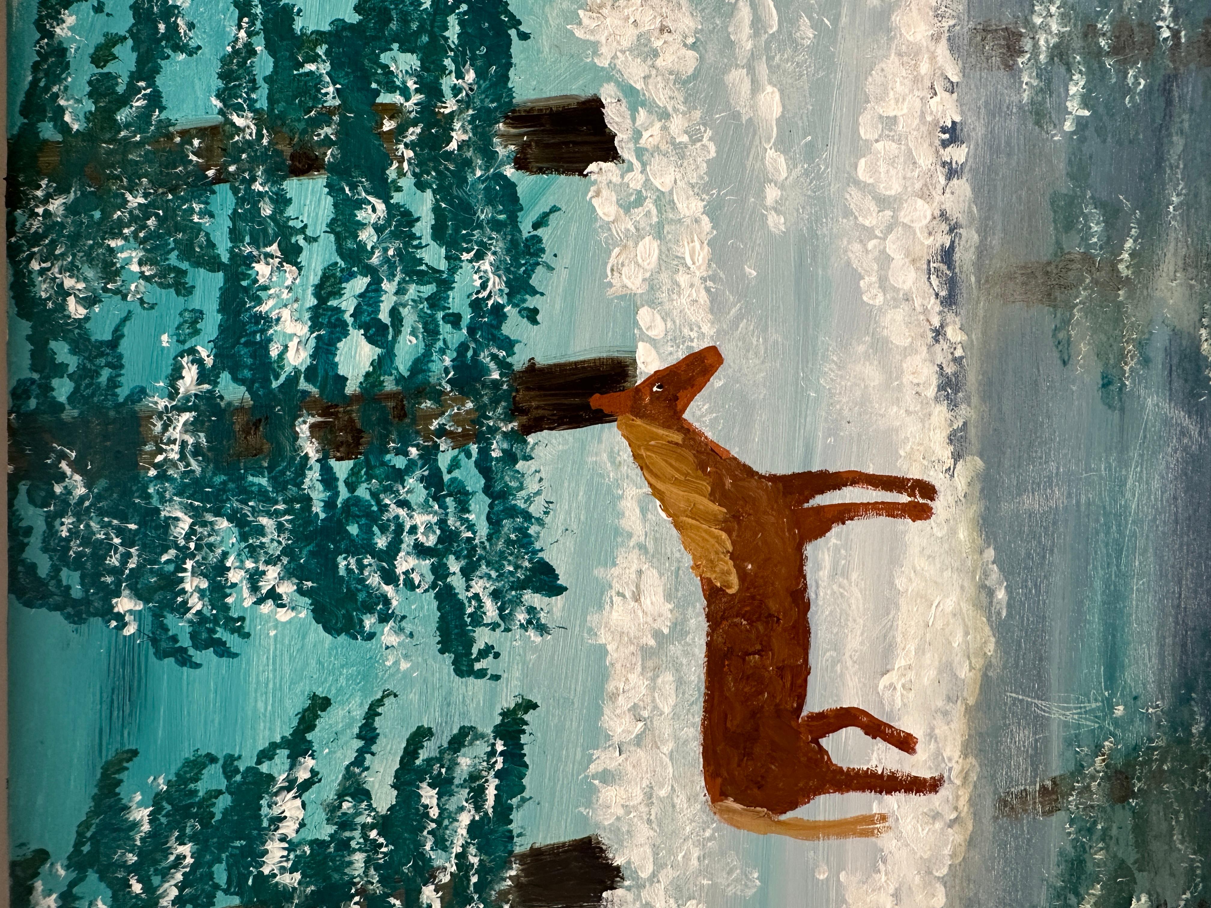 Lago freddo - Painting di Marc Etherington