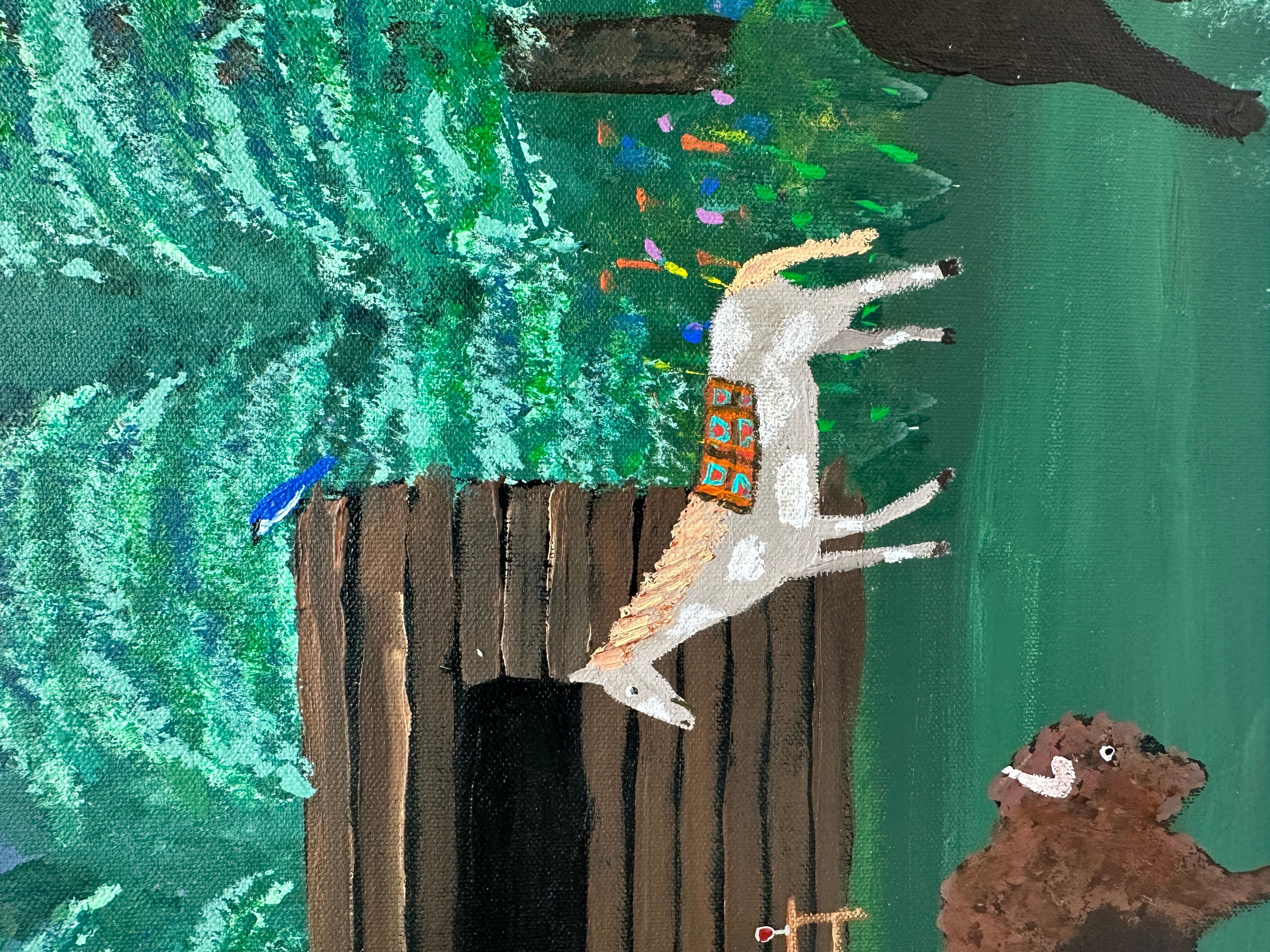 Pondering Things und Wandering Things (Zeitgenössisch), Painting, von Marc Etherington