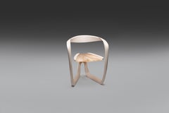 Marc Fish Ethereal Chair Sycamore and Resin Organic Sculptural Design