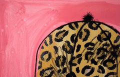 "Leopard Skin Pill Box Hat" - Pop Art