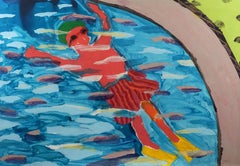 "Monster Five" American Abstract Expressionist